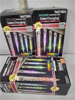 Color changing light show led shooting star