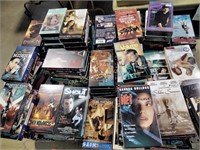Vhs movies including resident evil apocalypse,
