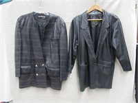 2 Soft Leather Jackets
