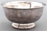 Vintage Gorham Silver Plate "Revere" Serving Bowl