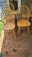 Set 4 Dining Table Chairs