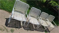 Set 4 Outdoor Patio chairs-2 rock