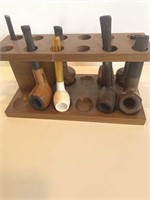 PIPE RACK WITH PIPES