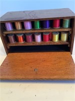 WOODEN BOX FOR FISHING FLIES