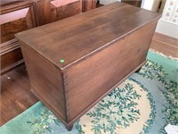 WALNUT DOVETAIL BLANKET CHEST