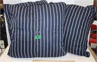 Blue Stripe Decorative Pillows