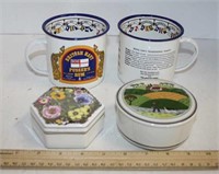 Wedgewood & Villeroy & Boch Boxes & Misc.