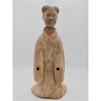A Polychrome Chinese Han Dynasty Figure