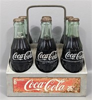 Vintage Coca-Cola Product Carrier With Coke