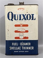 Vintage Quixol One Gallon Can