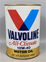 Valvoline 10W-40 Wax Oil Can