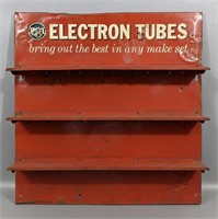 Vintage RCA Electron Tubes Display
