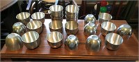 Collection of Steiff & Salisbury Pewter Cups