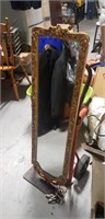 43"h vintage mirror