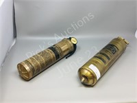 pair- brass fire extinguishers