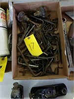 FLAT OF MISC TOOLS: ALEN WRENCHES