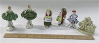 Figurines - Occupied Japan - 6 items