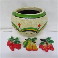Pottery - Mexican - little fruit ceramics