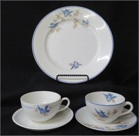 Wellsville - Albright assorted china pieces