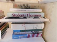 Assorted Books: Student Thesaurus - Webster