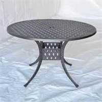 LD1031A-48 INCH NOLA ALUMINUM DINING TABLE