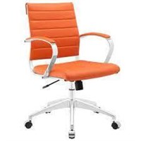 Jive Mid Back Office Chair in Orange