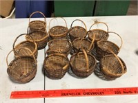 Bakers dozen of small baskets