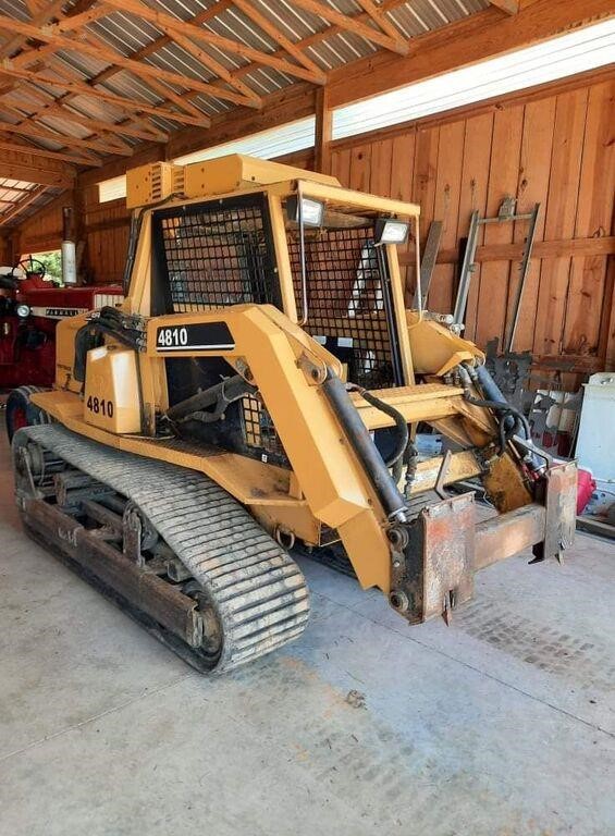Clean skid steer, dragster, vega part of inventory reduction