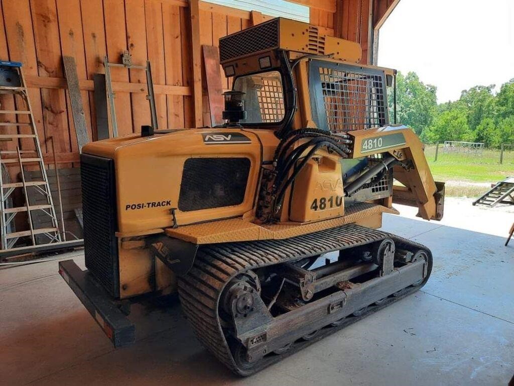Clean skid steer, dragster, vega part of inventory reduction