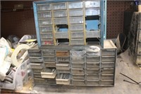 SET OF TWO BOLT BINS WITH CONTENTS