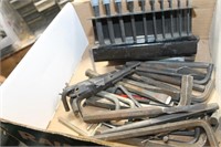 BOX OF ALLEN WRENCHES & HEX KEYS