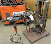 [H] Milwaukee Core Drill w/ Rolling Stand