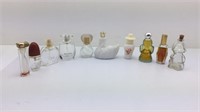Vintage Perfume Bottles&Glass Dog Candy Container
