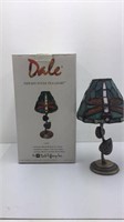 Dale Tiffany Style Tea Light Dragonfly