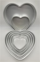 Bakery Crafts Heart Shaped Baking Tins