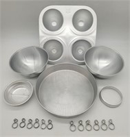 Cake Pans - Domes, 6" Sphere, 9" Round