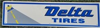 Delta Tires Rectangular Garage Sign