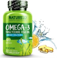 NATURELO Omega-3 Fish Oil Supplement