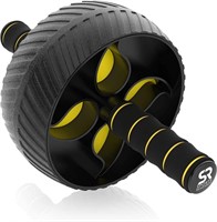 Sports Research Ab Wheel Roller with Knee Pad