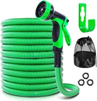 Garden Hose with 10-Function Spray Nozzle 100FT