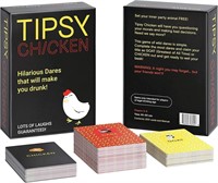 Tipsy Chicken, Drinking Party Card Game,