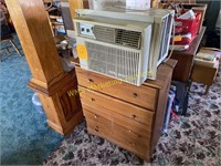AC Unit and Chest of Drawers
