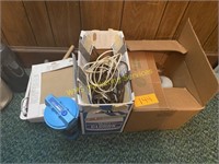 Extension Cords, Painting Supplies, Misc.