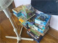 Large Lot of Puzzles and Games