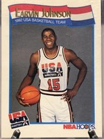 EARVIN JOHNSON 1992 DREAM TEAM NBA HOOPS