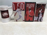 ST. LOUIS COMMEMORATIVE ITEMS. BEER STEIN,