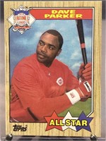 DAVE PARKER ALL STAR 1987 TOPPS 600