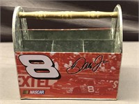 DALE EARNHARDT JR. #8 TIN TOOL BOX WITH WOOD