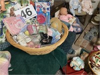 big basket of doll accessories