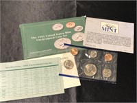 1993 United States mint uncirculated coins